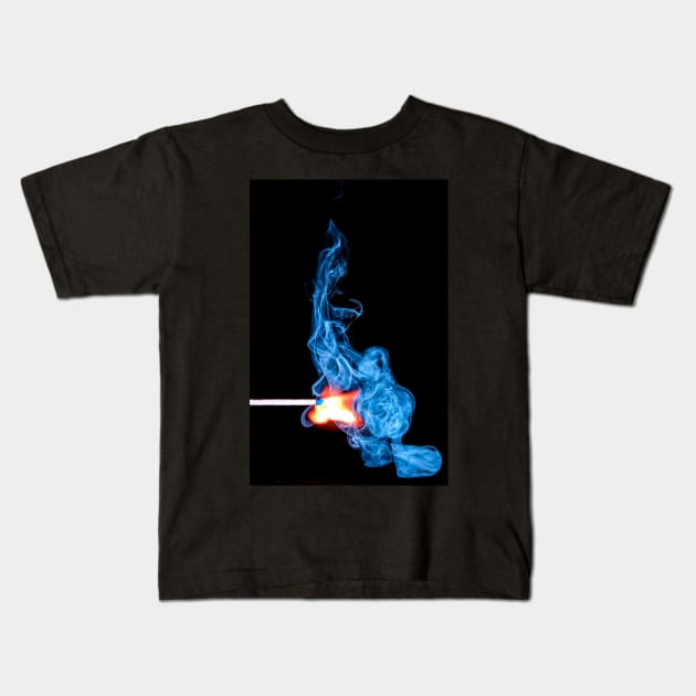 fire Kids T-Shirt by Light Up Glow 